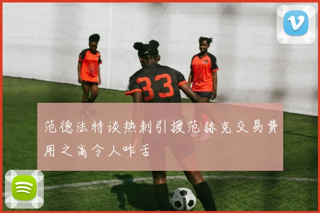 范德法特谈热刺引援范赫克交易费用之高令人咋舌